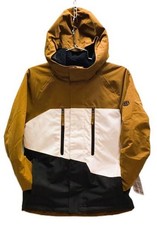 686 Boy's Geo INS Snow Ski Snowboard Jacket Breen Color Block Large NEW