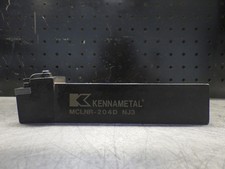Kennametal 1.25" x 1.25" Indexable Lathe Toolholder MCLNR-204D NJ3 LOC1286A 