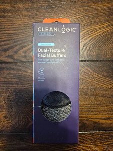 Cleanlogic Detoxify Sensitive Skin Charcoal Infused Facial Buffers NEW