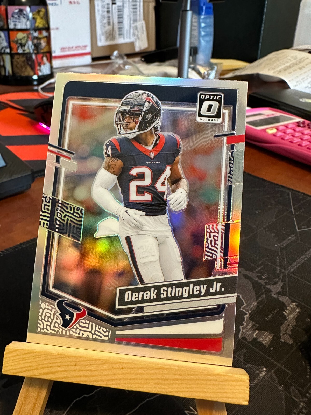 2023 Donruss Optic Football - Inserts - Pink - Holo Prizm Rated Rookie - Vets