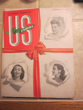 US Camera  Travel Magazine December 1945 Christmas PL