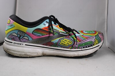 Brooks Wednesday Holmes x Ghost 15 Running Shoes Pride Mens  display picture 3