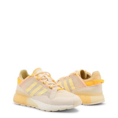New Womens Adidas ZX 2K Yellow Boost Size 7.5 