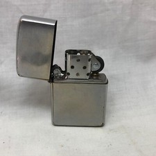 Vintage Zippo Brushed Chrome Made in USA