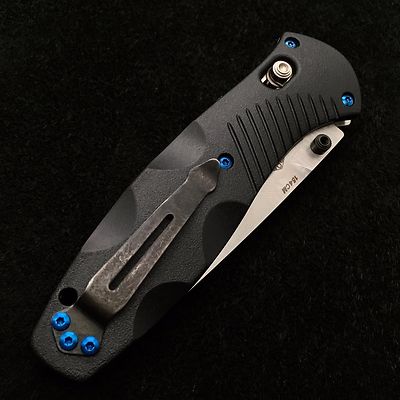  Blue Titanium Screw Set (No Knife) for Benchmade 580 Barrage -- 11 Screws