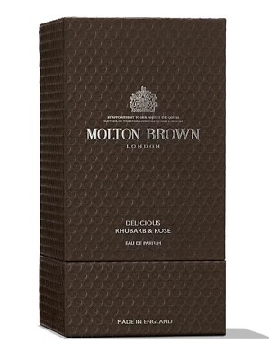 Molton Brown Delicious Rhubarb & Rose Eau de Parfum 3.4 Fl Oz New  free shipping