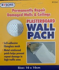 Plasterboard Wall Patch Self-adhesive Metal Mesh Repair Damaged Walls/Ceilings