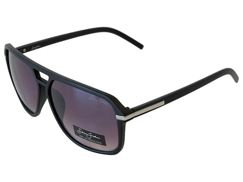 Мужские солнцезащитные очки Sean John классные темные большие линзы модные пилот стиль Miami новые - Изображение 2 из 4