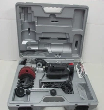 RotoZip REBEL Spiral Saw REB01 Type 1 Rotary Tool Drill Router ~Case~Accessories