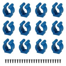 Blue Fishing Rod Clips Billiards Cue Clip Holders 12 Blue