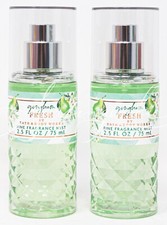 Bath Body Works Gingham Fresh Fine Fragrance Mist Mini Travel 2.5 oz Green 2pc