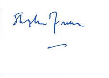 Stephen Frears Autogramm signed 10x15 cm Karteikarte 