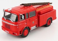Modellino Truck Statico Berliet Gak 17 Ftp Tanker Fire Engine France 1960 1/43