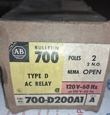 Allen-Bradley 700-D200A1 Control Relay-NIB