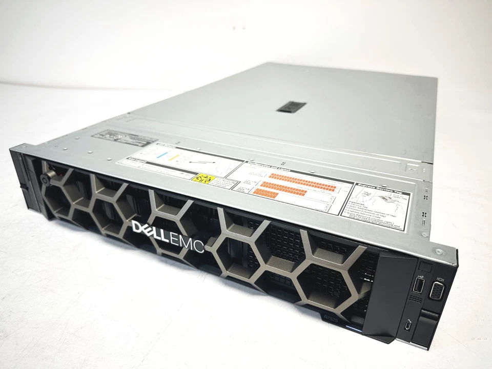 Dell PowerEdge R7525 - 2x EPYC 7F72 256GB 8x 1.92TB SSD 2x Nvidia RTX A5000 GPU - Image 2 of 4