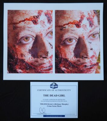 The Dead Girl - Tatortfotos - Crime Scene Photos - Brittany Murphy - Prop - COA