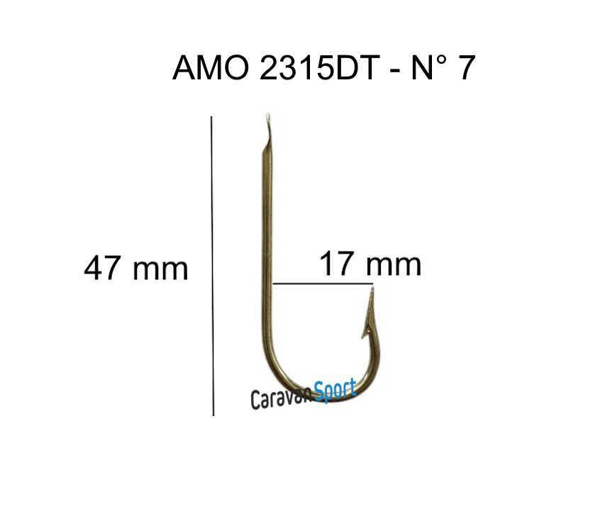 Hameçons Mariner Tipo 2315DT – Taille 9 – 100 Pièces – Pêche Palangre