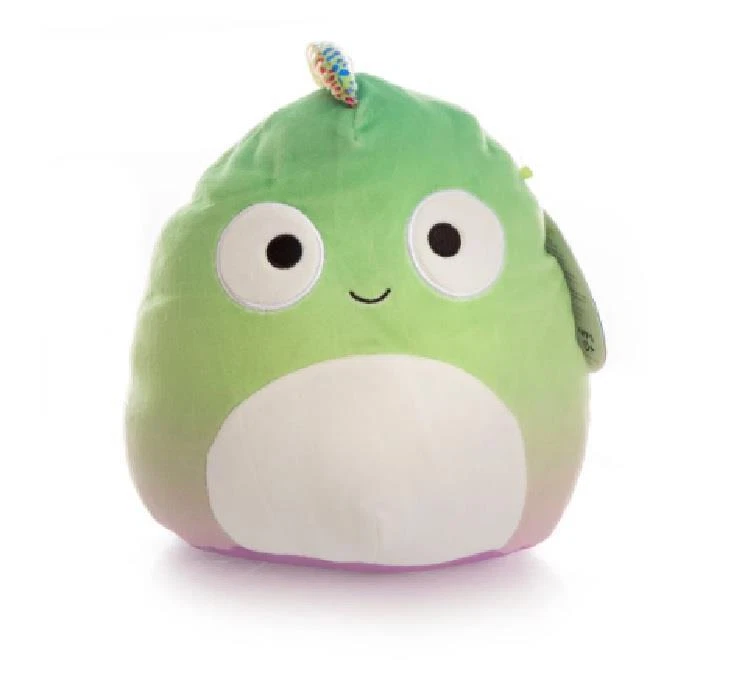 Squishmallow Plush 5 Denton the Green Chameleon By KellyToys 12cm