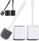 2 x Klobürste Toilettenbürste WC Bürste Klobürste Silikon mit Silikonborsten