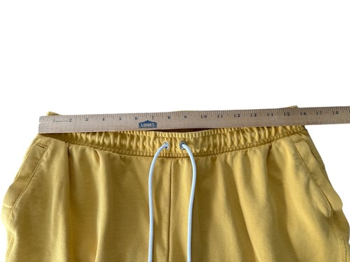 Pantalones de chándal Nike Sportswear Club polar amarillos para mujer talla L - Imagen 3 de 6