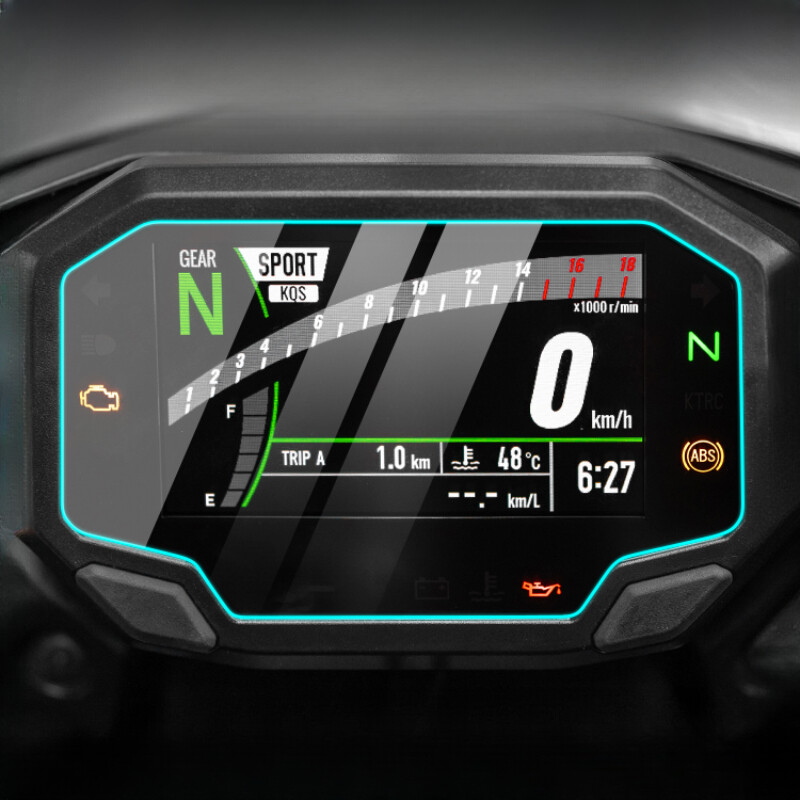 金額表示器 00-02 KAWASAKI NINJA ZX6R ZX-6 Speedometer Speedo Tach