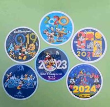 Walt Disney World Passholder STICKERS Collection Of 6  HOMEMADE 