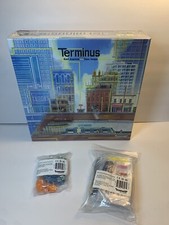 Terminus Kickstarter Board Game w/Metal Trains, Tokens, Etc Goodies, SEALED