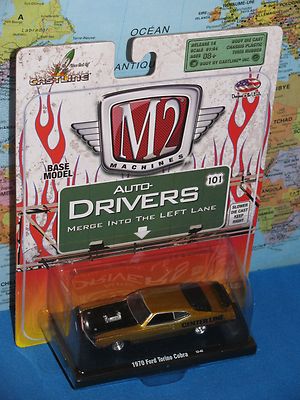 M2 MACHINES 1970 FORD TORINO COBRA BODY DIECAST AUTO-DRIVERS *BRAND NEW & RARE*
