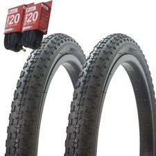 1PAIR PRO BMX Bicycle Bike Tires  Tubes 20" x 2.125" Black BMX COMP3