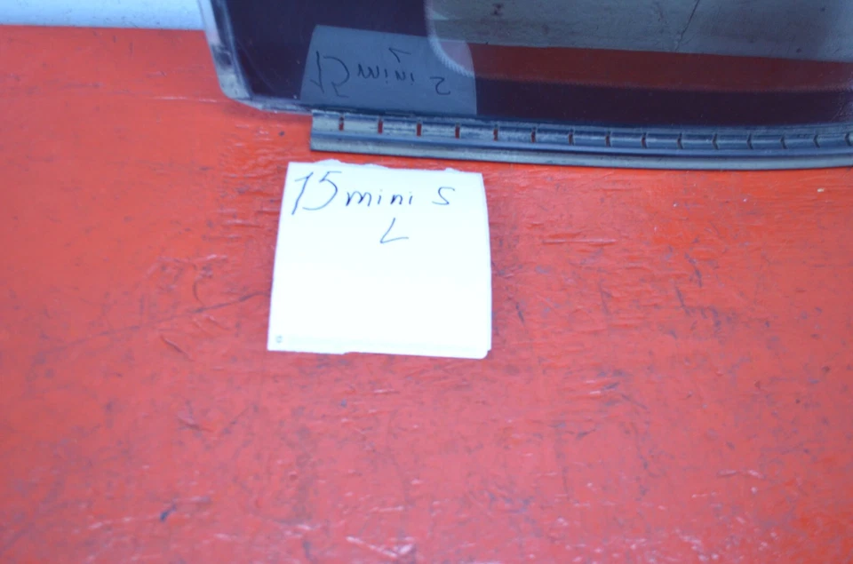 11-16 MINI COOPER COUNTRYMAN R60 TRASERO IZQUIERDO CONDUCTOR CUARTO VENTANA CRISTAL OEM Foto 2 de 4