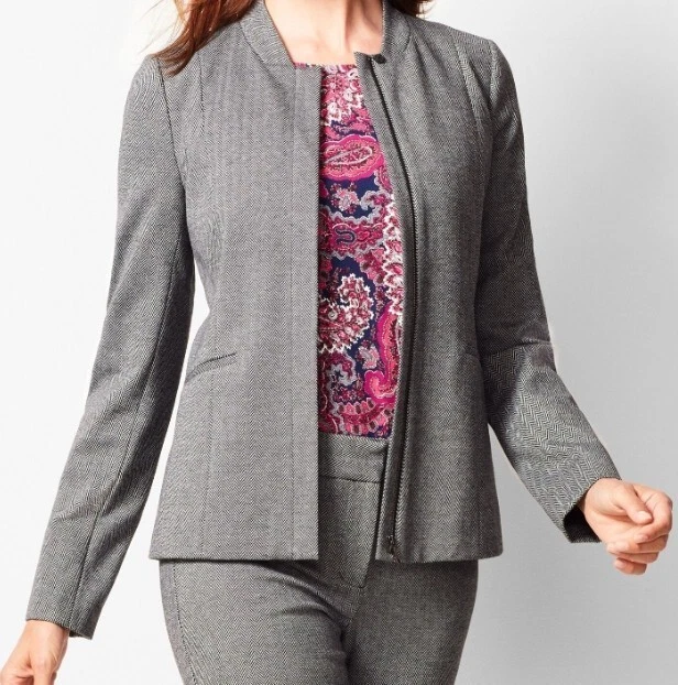 Talbots herringbone hotsell jacket