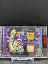 2022 Leaf Art of hockey object d'art Grant Fuhr dual patch game used 3/5