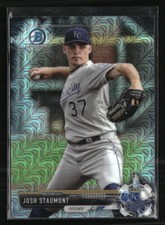 Josh Staumont 2017 Bowman Chrome Megabox #BCP89 Baseball Card