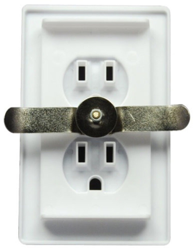 Security Panel Outlet Wall Safe Electrical Outlet Socket Diversion Hidden Home Security ...