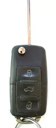 VOLKSWAGEN ENTRADA SIN LLAVE MANDO A DISTANCIA COCHE OEM TRANSMISOR LLAVE HLO 1J0 959 753 T Foto 2 de 4