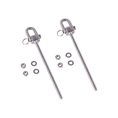 Set of 2 Heavy Duty Swing Hanger 1800LB Capacity M8 x 9.3'' Swing Bolts
