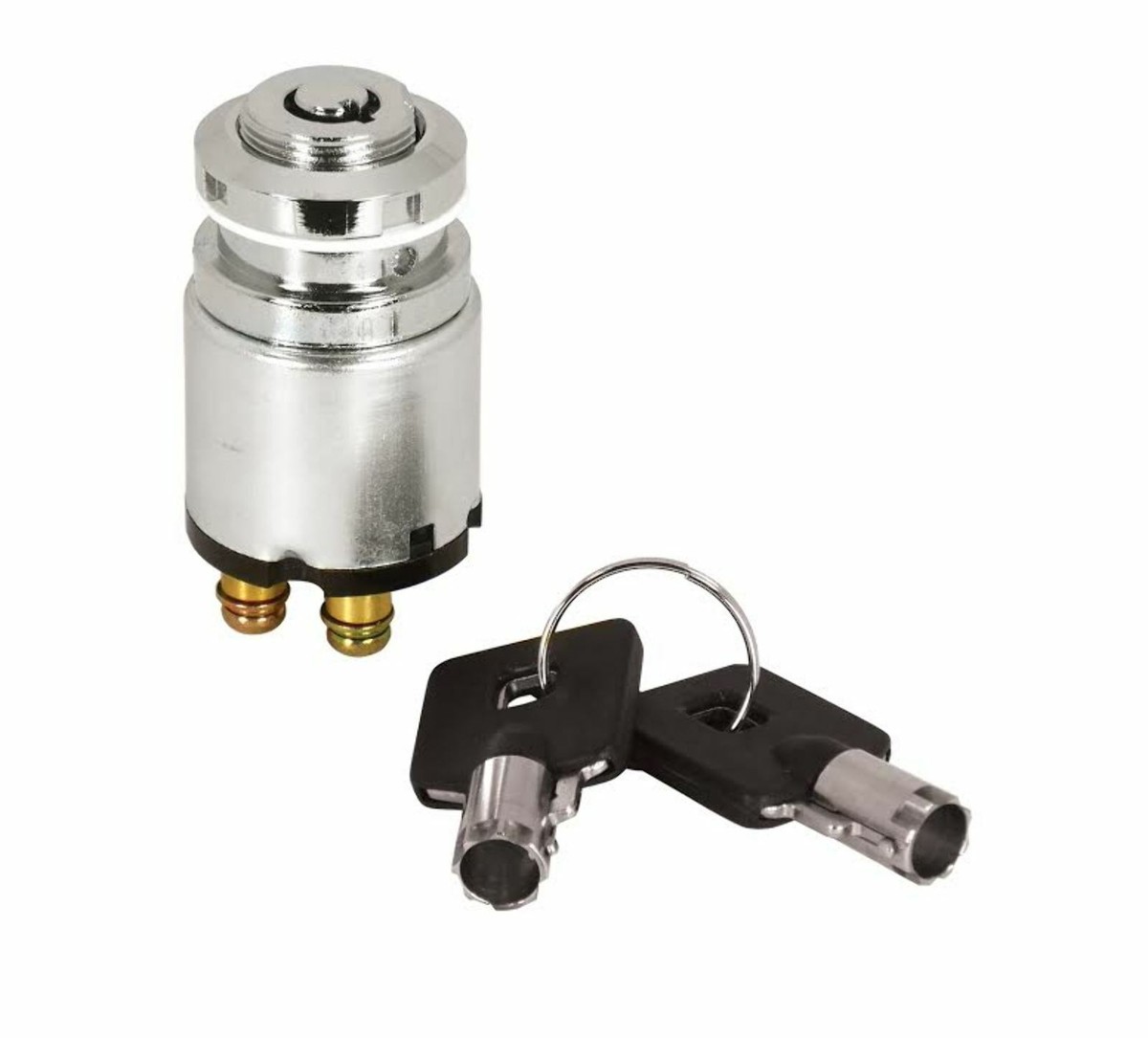 ROUND KEY IGNITION SWITCH HARLEY FX FXR & XL SPORTSTER REPLACES OE