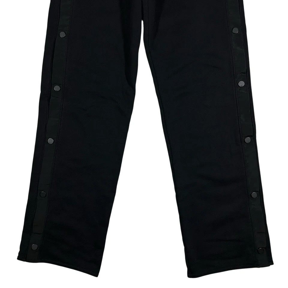 Alo Yoga Women’s Courtside Tearaway Snap Sweatpants Black Size XS 31” Inseam - Image 4 of 4