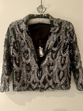 Sequin Topshop Blazer Rare Glam Party