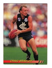 Select Australian Rules AFL Card 1994 Carlton #35 Craig Bradley