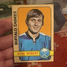 O-Pee-Chee 1972-73 Rene Robert #2 Buffalo Sabres Rookie Base Set NHL Card
