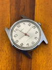 Vintage Timex Sprite 22519 02480 Silver Tone Red Seconds Winding 31mm Repair