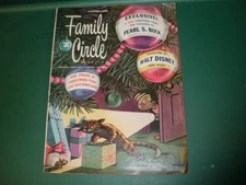 Family Circle Magazine December 1956 No Address Label Nice Condition