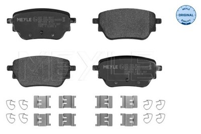 MEYLE 025 229 8617 Bremsbelagsatz, Scheibenbremse für MERCEDES-BENZ