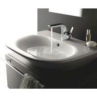 Ideal Standard Melange Waschtischarmatur A4260AA Verchromt, Mit Ablaufgarnitur