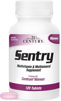 Sentry Women, Multivitamin & Multimineral Supplement, 120 Tablets