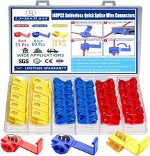 140PCS Solderless Quick Splice Wire Connectors 22 10 AWG Number of Items: 140