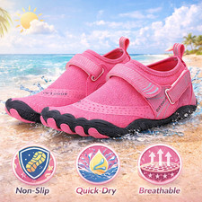 Womens Unisex Barefoot Aqua Water Shoes Non-Slip Beach Pool Yoga Swimming Surf