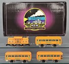 MTH Tinplate Traditions Standard Gauge Orange 10 Passenger Set 10-1189 — photo 1