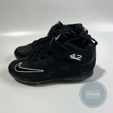 Nike Air Griffey 1 Jackie Robinson Baseball Cleats Black DC9980-001 Size 14